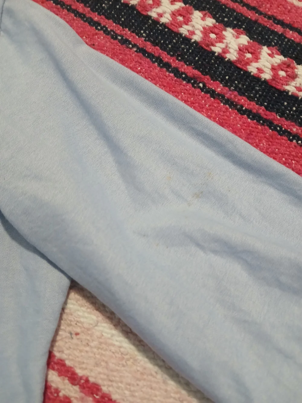 Polo Ralph Lauren Blue Button Up Super Slim Fit Girls/2 Preppy Casual